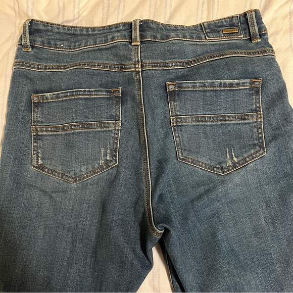 Prana Blue Straight Leg Women’s Jeans Classic Style - Picture 6 of 7